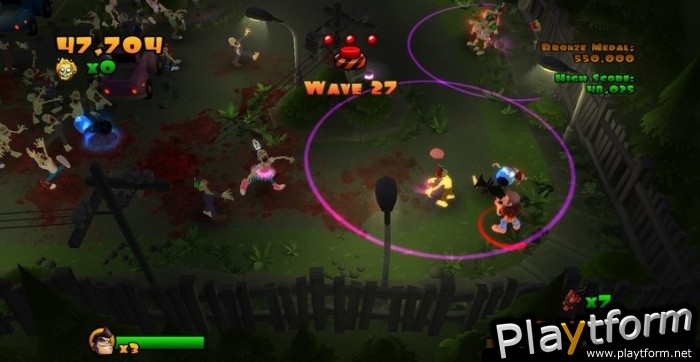 Burn Zombie Burn (PlayStation 3)