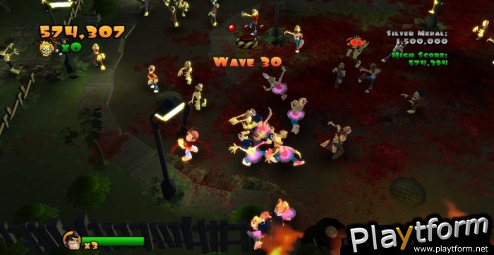 Burn Zombie Burn (PlayStation 3)