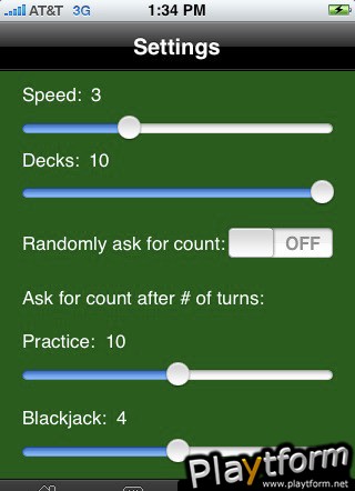 Card Counting (iPhone/iPod)
