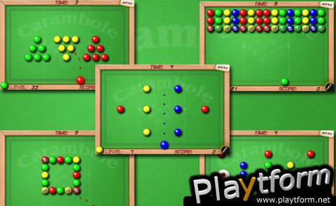 Carambole Pool Puzzles (iPhone/iPod)