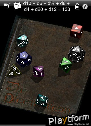 The Dicenomicon (iPhone/iPod)