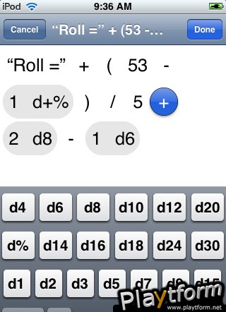 The Dicenomicon (iPhone/iPod)