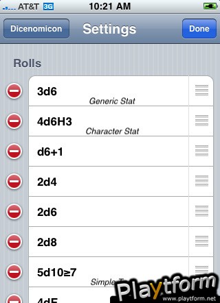 The Dicenomicon (iPhone/iPod)