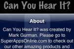 Can You Hear It? 2.1 (iPhone/iPod)