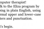 Eliza (iPhone/iPod)