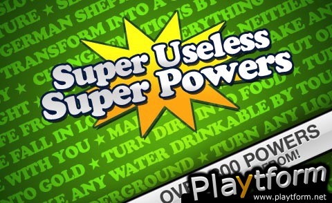 Super Useless Super Powers (iPhone/iPod)