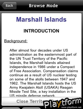 Flags & World Facts Flip (iPhone/iPod)