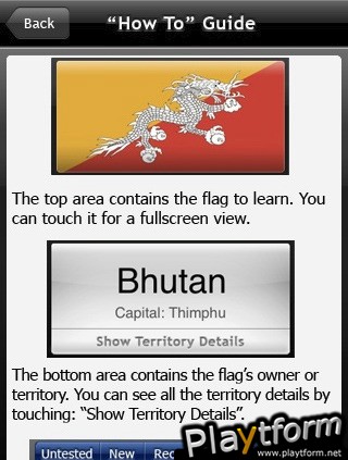 Flags & World Facts Flip (iPhone/iPod)