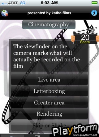 Camera Speed (iPhone/iPod)