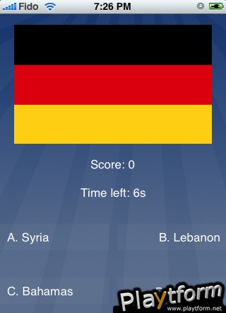 Flag Guess (iPhone/iPod)