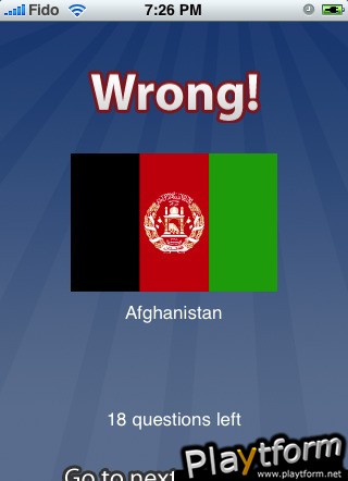 Flag Guess (iPhone/iPod)
