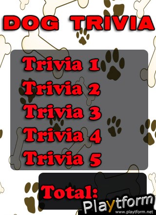 Dog Trivia (iPhone/iPod)