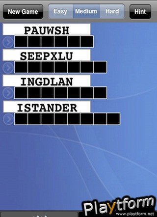 WScramble (iPhone/iPod)