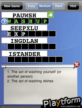 WScramble (iPhone/iPod)