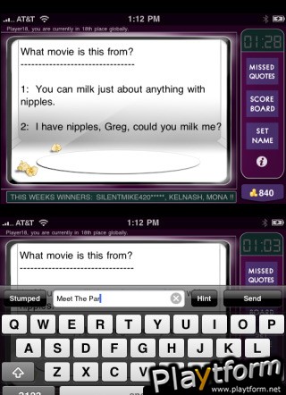 What Movie Is This From? (iPhone/iPod)