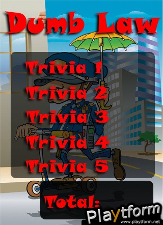 Dumb Law Trivia (iPhone/iPod)