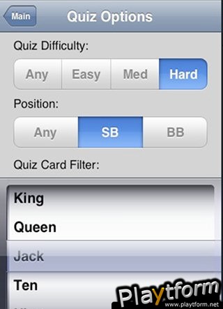 HeadsUp Poker Trainer (iPhone/iPod)