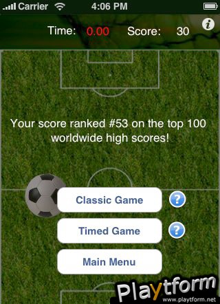 Soccer Star Plus (iPhone/iPod)