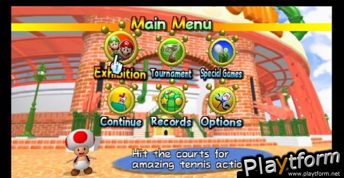 New Play Control! Mario Power Tennis (Wii)