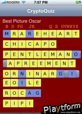 CryptoQuiz (iPhone/iPod)