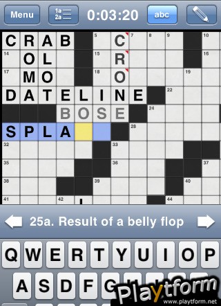 The New York Times Crosswords Daily 2009 (iPhone/iPod)