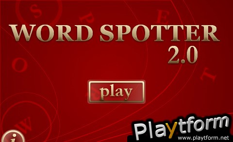 Word Spotter (iPhone/iPod)