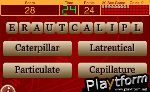 Word Spotter (iPhone/iPod)