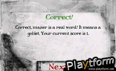 Dead Words (iPhone/iPod)