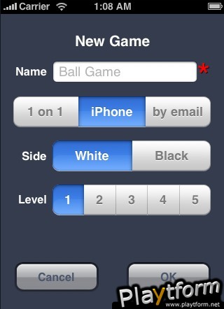 Chess Game (iPhone/iPod)