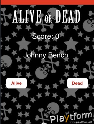 Alive or Dead (iPhone/iPod)