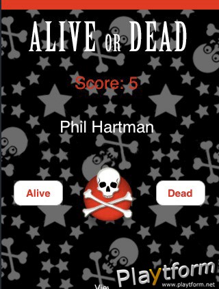 Alive or Dead (iPhone/iPod)