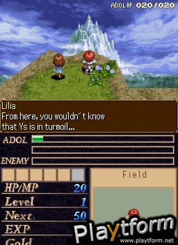Legacy of Ys: Books I & II (DS)
