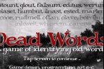 Dead Words (iPhone/iPod)