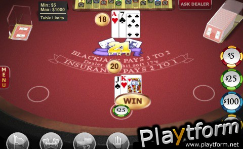 21 Pro: Blackjack (iPhone/iPod)