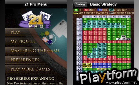 21 Pro: Blackjack (iPhone/iPod)
