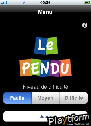Le Pendu (iPhone/iPod)