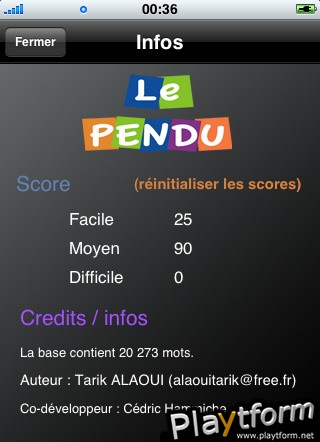 Le Pendu (iPhone/iPod)