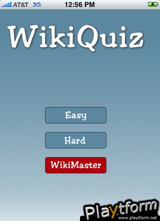WikiQuiz (iPhone/iPod)