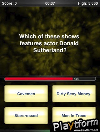 iQ TV Trivia (iPhone/iPod)