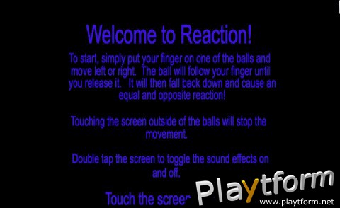 Reaction (iPhone/iPod)