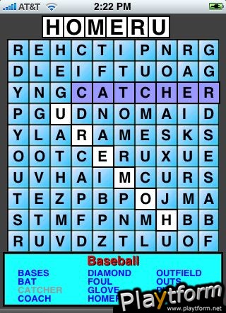 Pockster WordFind (iPhone/iPod)