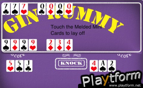 Gin Rummy WiFi (iPhone/iPod)