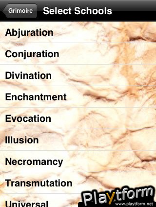 Grimoire (iPhone/iPod)