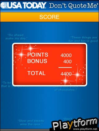 USA Today: Don't Quote Me (iPhone/iPod)