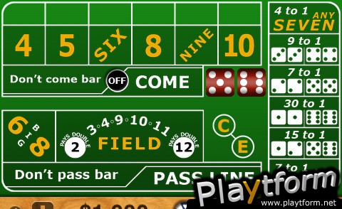 Casino Craps (iPhone/iPod)