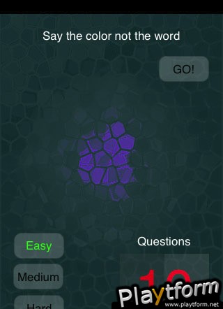Say The Color Not The Word (iPhone/iPod)