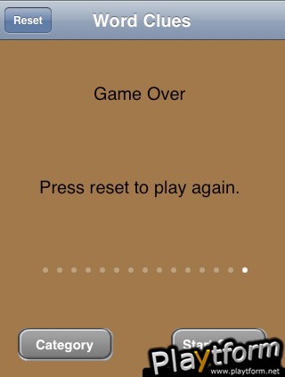 Word Clues (iPhone/iPod)