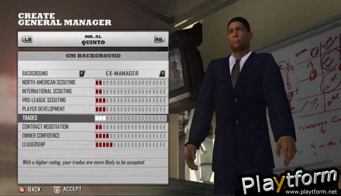 MLB Front Office Manager (PlayStation 3)