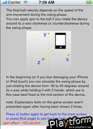 Spin Bowling (iPhone/iPod)