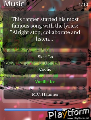 popQ Trivia (iPhone/iPod)